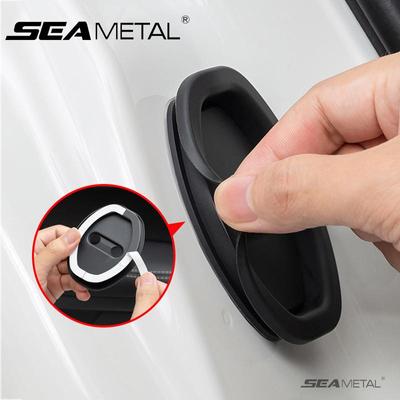 Ammortizzatore Porta Auto Universale Flessibile Protezione Blocco Silicone Copertura Cuscinetto Fermo Blocco Porta Auto Accessori