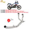 For Honda CRF1100L Africa Twin Adventure 1100 CRF1100 2020 - 2025 Motorcycle Exhaust System Front Link Pipe Connec 51mm Muffler