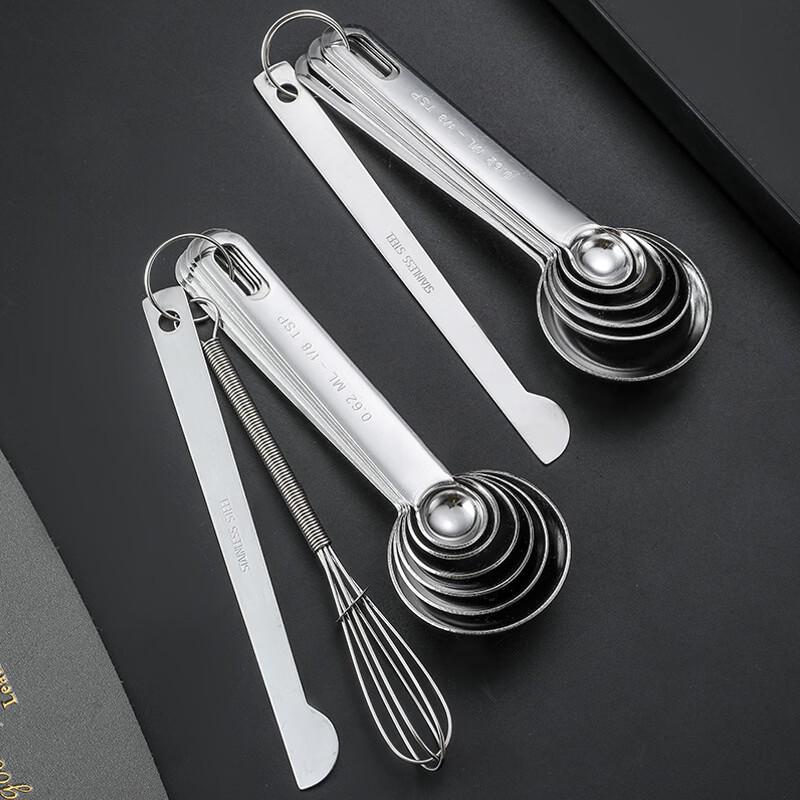 Stainless Steel Measuring Spoon and Cup Set