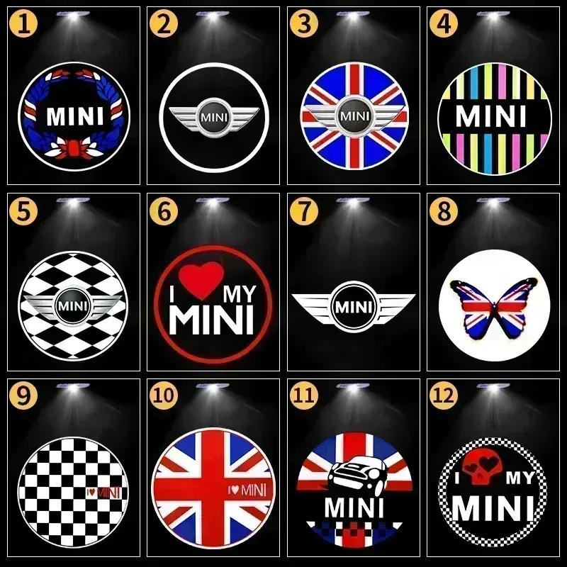 2 Stück LED Willkommenslicht Auto Tür Projektor Lampen für BMW Mini Cooper One S JCW Countryman R56 R50 R53 F56 F55 R60 Zubehör