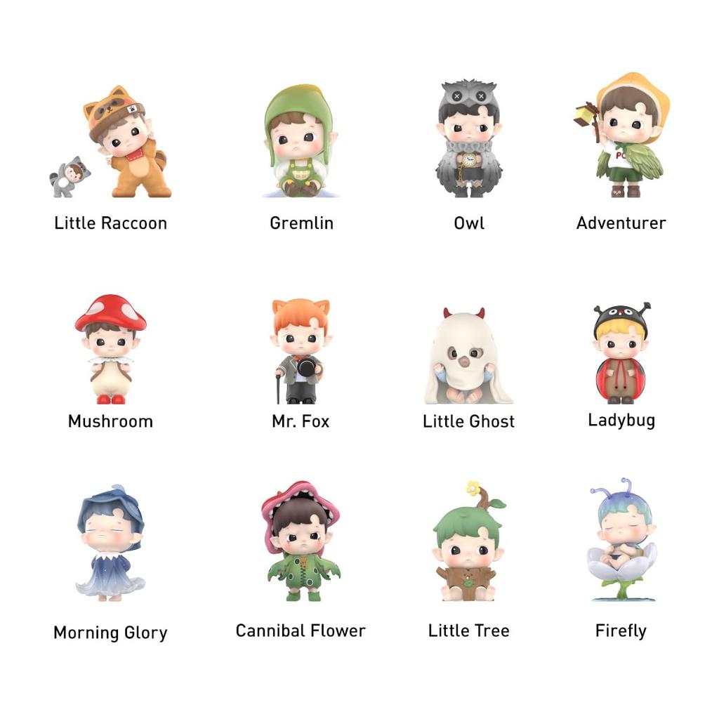 POP MART HACIPUPU Adventures In The Woods Series Pop Mart Gachapon Blind Box Figure Plastic Model Premium Toy PVC Soft Vinyl Original Character