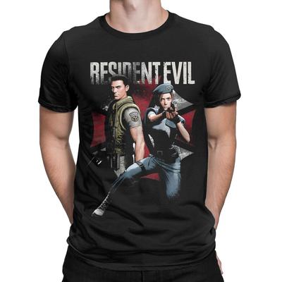 Sommer RESIDENT EVILs Spielliebhaber Gaming Herren Damen T-Shirt Accessoires Neuheit T-Shirts T-Shirt 100% Baumwolle Bedruckte Kleidung