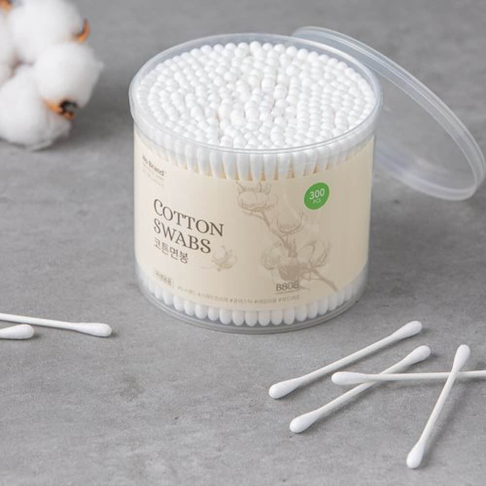 NO BRAND Paper Cotton Swabs 300 Pcs