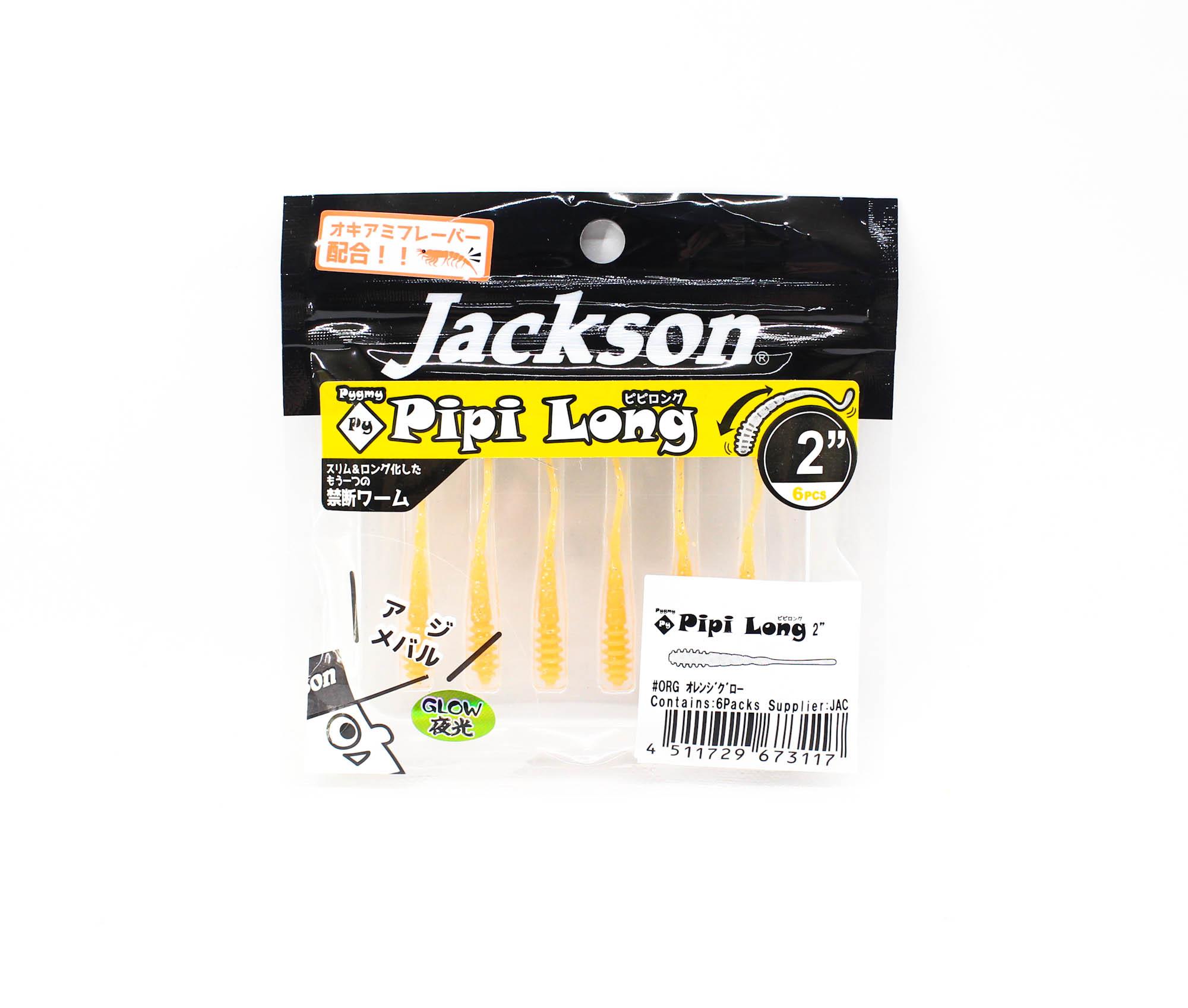

Jackson Soft Lure Py Pipi Long 2 дюйма 6 штук в упаковке ORG (3117)