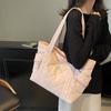 New Fashion Women's Bag Travel Leisure Shoulder Cotton Bag Tote Bag Large Capacity Hand Carry High-end Women's Bag