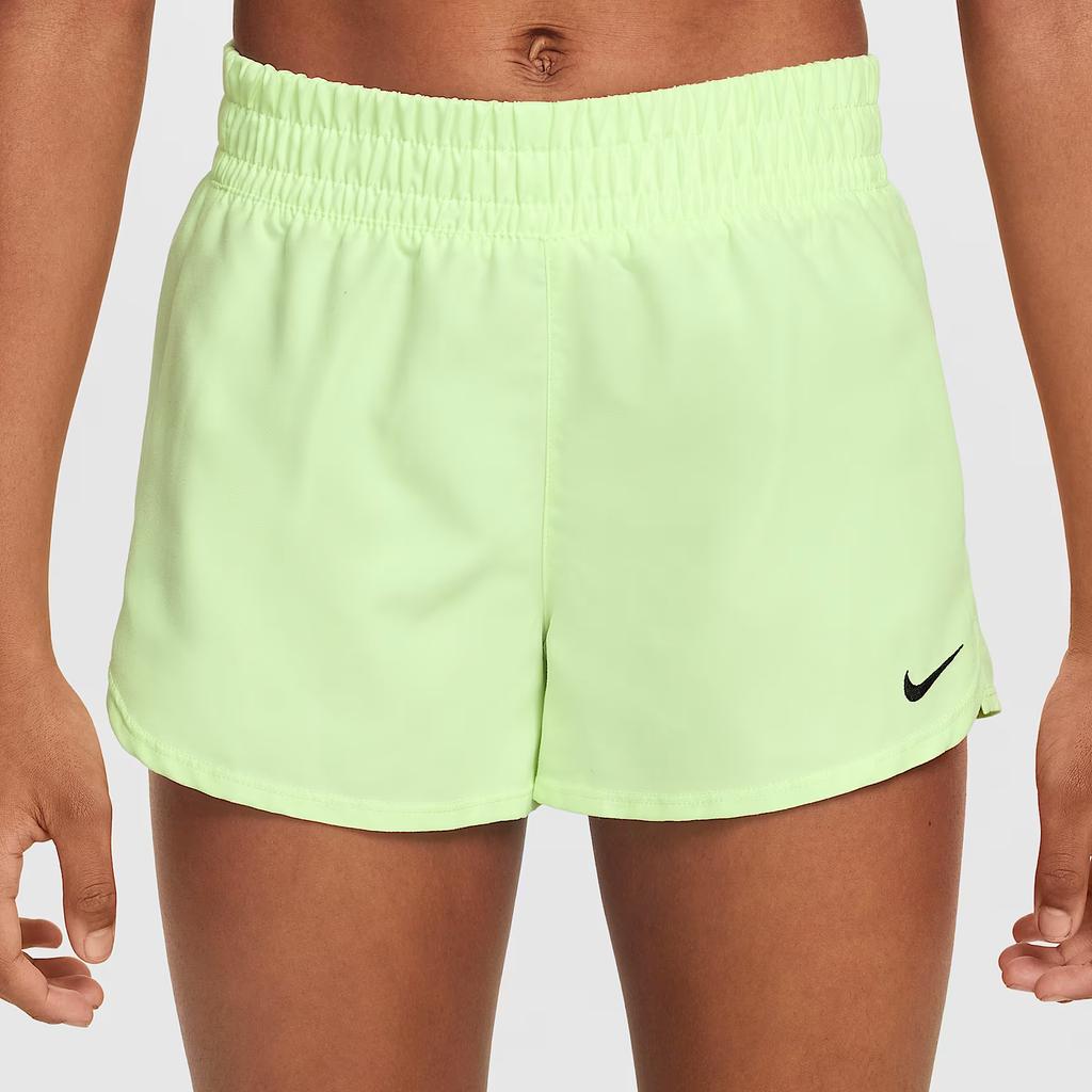 Nike Swim Lightweight Comfortable Casual Sports Shorts Kids Shorts Light-Yellow-Green Black HV7153-701