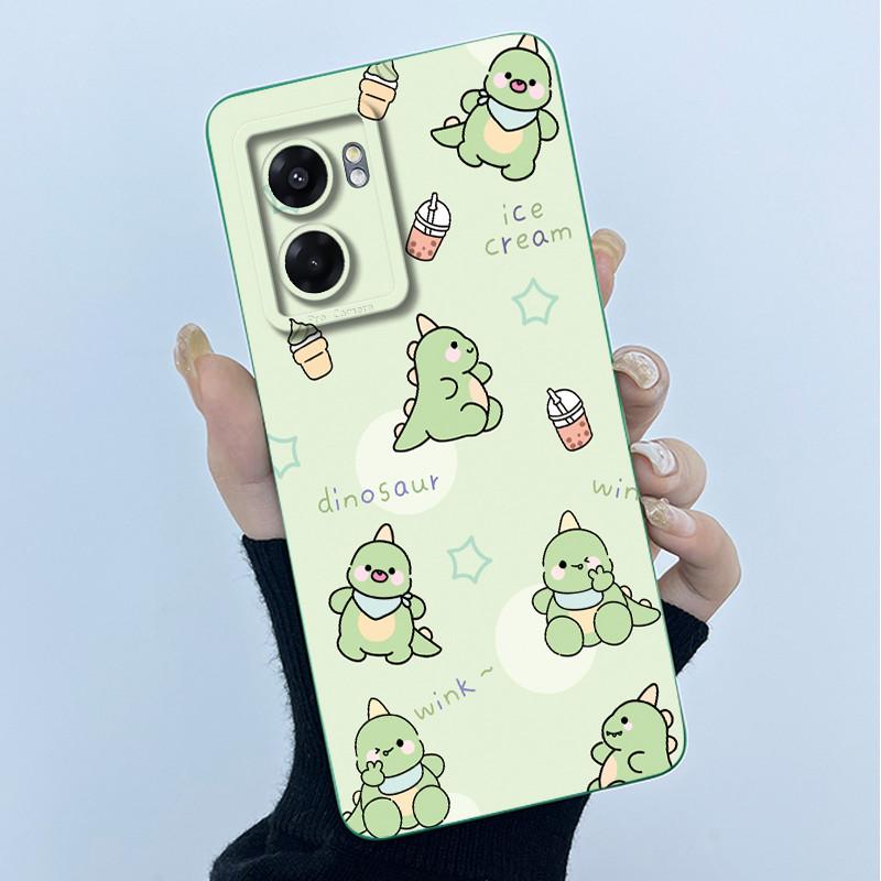 Hülle Für Realme Narzo 50 5G V23 5G Q5i Niedlicher Panda Süße Katzen Silikon Weiche Rückseite RMX3572 RMX3571 Stoßfänger Schutzhülle