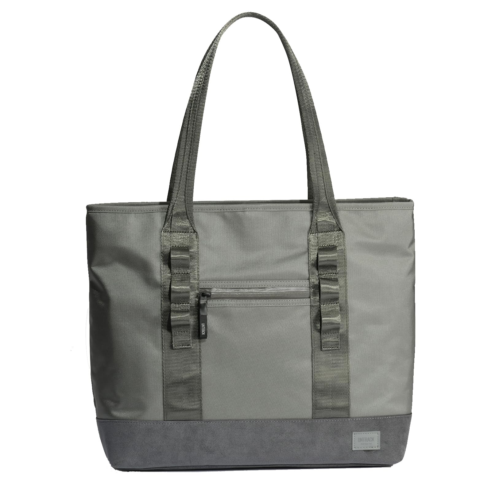 

ANTRAC Outdoor Gear Tote [Small] Fits a 14.0-inch Laptop, Cordura Eco Fabric, Vegan Leather, Water-Repellent, 60056