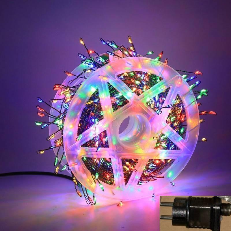 Led Christmas Lamp Copper Wire Light String Indoor And Outdoor Holiday Decor