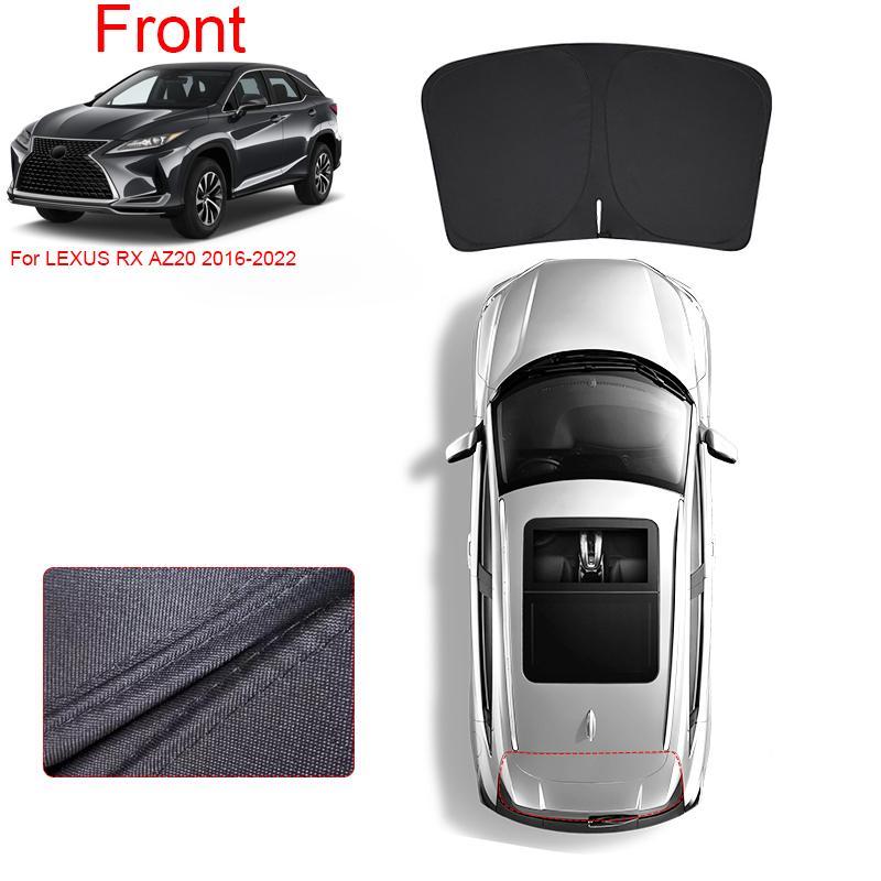 Car Black Windows Privacy Sunshade For LEXUS RX AL20 ALA10 2016-2026 Anti-UV Heat Insulation Protect Cover Interior Accessories