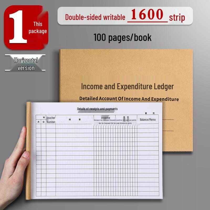 Daily Business & Inventory Ledger for Restaurant and Supermarket