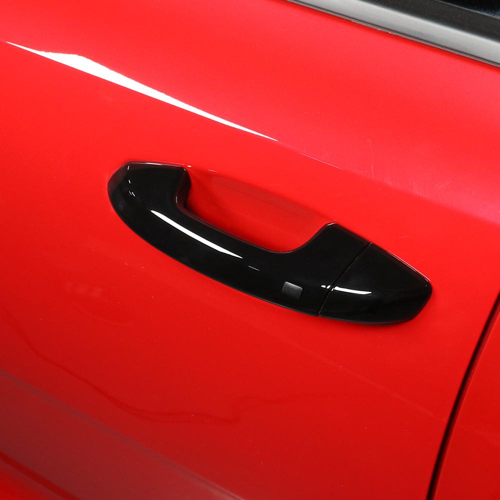 6PCS Car Exterior Trim Exterior Door Handles Covers In ABS Material For Kia Stinger 2018-2023 Left-hand Drive/Right-hand Drive