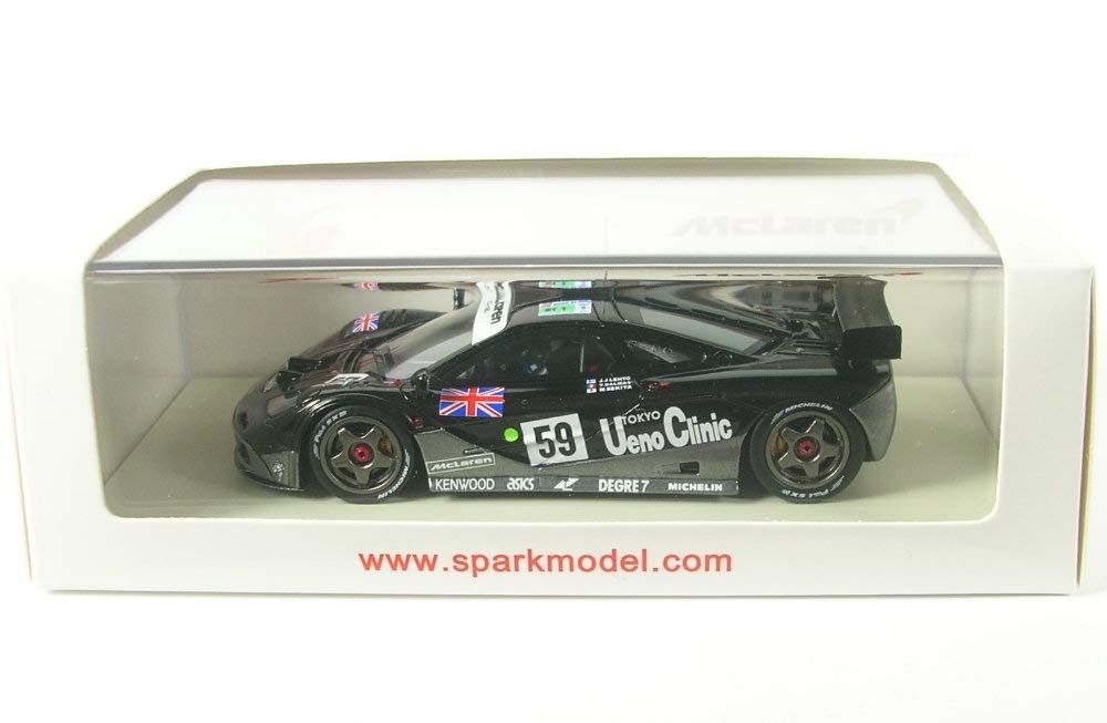 Spark 1/43 McLaren F1 GTR 1995 Le Mans 24 Hours Winner #59 J.J. Lehto/Y. Dalmas/Masanori Sekiya