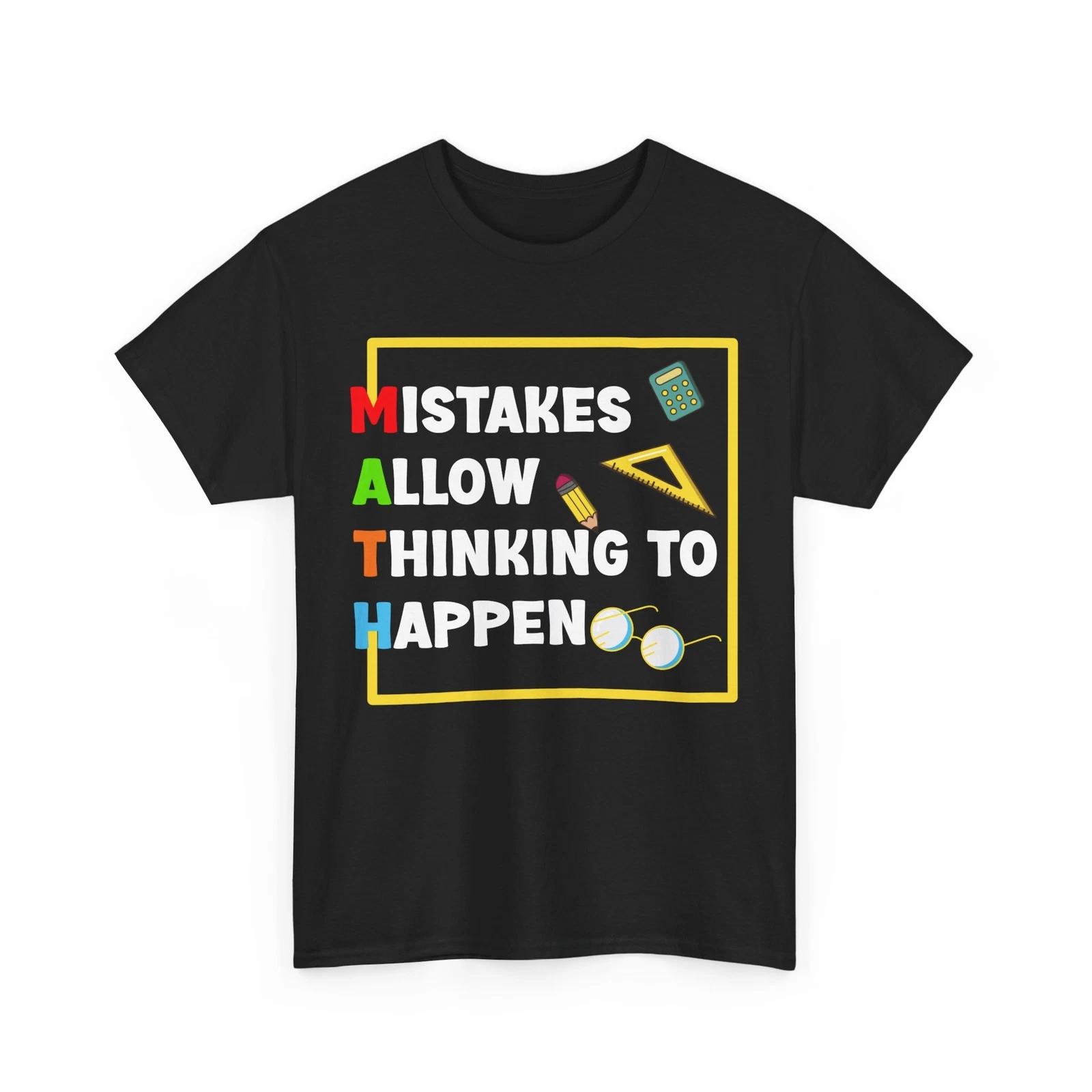 Mathematics Shirt, Math Lovers Teachers Students Mathematician Funny Shirt L