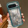 Custodia in Silicone con Motivo a Foglie di Farfalla Per Google Pixel 10 9 Pro XL 9A 8A 7 8 Pro 7A Custodia Morbida Antiurto Per Pixel 9 Pro