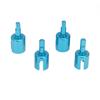 Pack of 4 1/10 RC Gear Box Cup Joint Upgrades Model Vehicle Replace Parts Replacement for TAMIYA TT-02 TT-01 TT02B