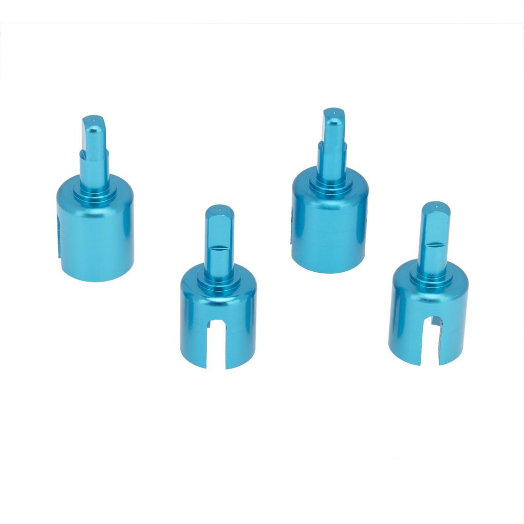 Pack of 4 1/10 RC Gear Box Cup Joint Upgrades Model Vehicle Replace Parts Replacement for TAMIYA TT-02 TT-01 TT02B