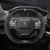 Pokrowiec na kierownicę samochodową do Peugeot 106 107 108 206 207 208 301 307 308 406 407 408 508 607 2008 3008 4008 5008 GT RCZ Rifter