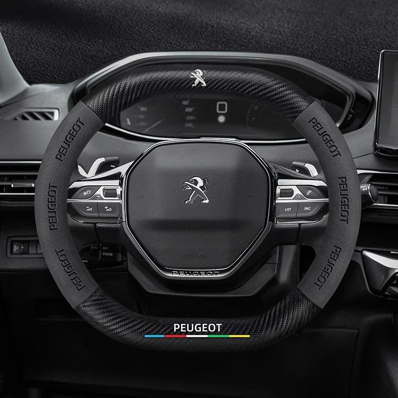 Potah volantu pro Peugeot 106 107 108 206 207 208 301 307 308 406 407 408 508 607 2008 3008 4008 5008 GT RCZ Rifter