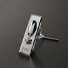 Brushed Flat Lock with Key Distribution Cabinet Door Lock Metering Lock  Distribution Box