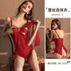 Xianyi Erotic Underwear Women's Sexy Lace Seduction Uniform Open Gear Breast Onesie Passion Free Set 419