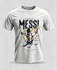 Argentina World Champion Messi No10 Tshirt National Team Graphic Unisex Cotton Casual Fan Top