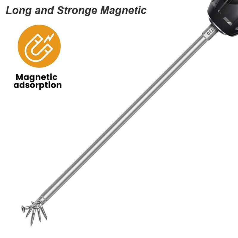 Magnetischer Torx-Bit Extra Lang 200mm Schraubendreher-Set Sicherheit Manipulationssicher Stern Für Elektrische Bohrmaschine Schraubendreher Sechskantschaft
