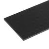 Uxcell 1-piece Carbon Fiber Sheet 250x100x4mm Glossy Surface Pultrude Flat Carbon Fiber Strip Plain Weave Panel Sheet for Kite RC Airplane