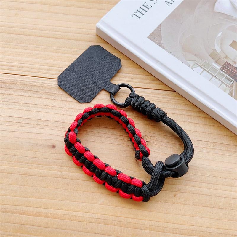 

Durable Sport Phone Charm Wrist Strap Anti-Lost Unisex Adjustable Short Woven Sturdy Lanyard Travel Anti-Theft Anti-robbery Rope Other