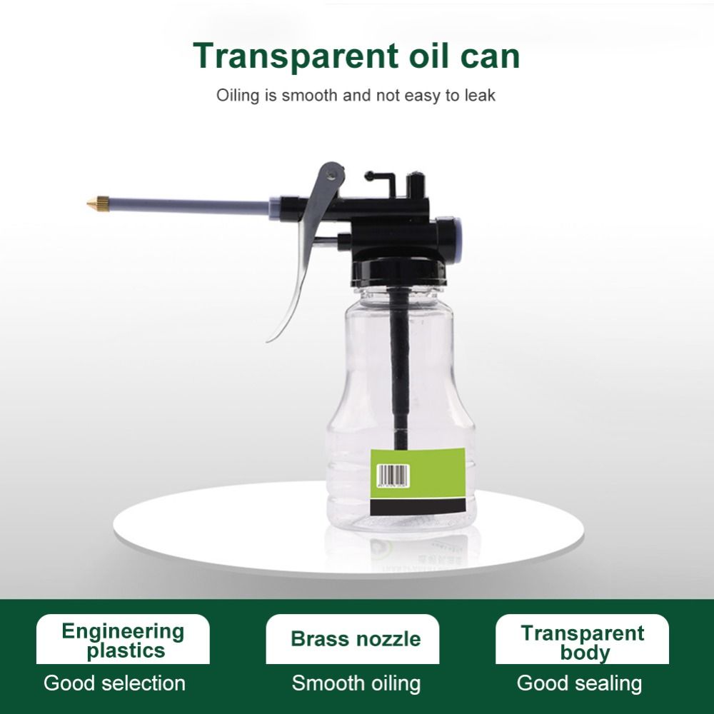 Hand Pump Oiler Grease Car Repair Tool Grease With Oil Spray Hose Car Oil Pot Bottle Oiler Oil Can