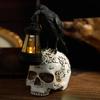 Vintage Halloween Resin And Figurine – Spooky Desktop Decoration For Haunted Holiday Ambience