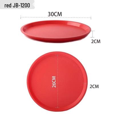 777 Runde Plastik Serviertablett