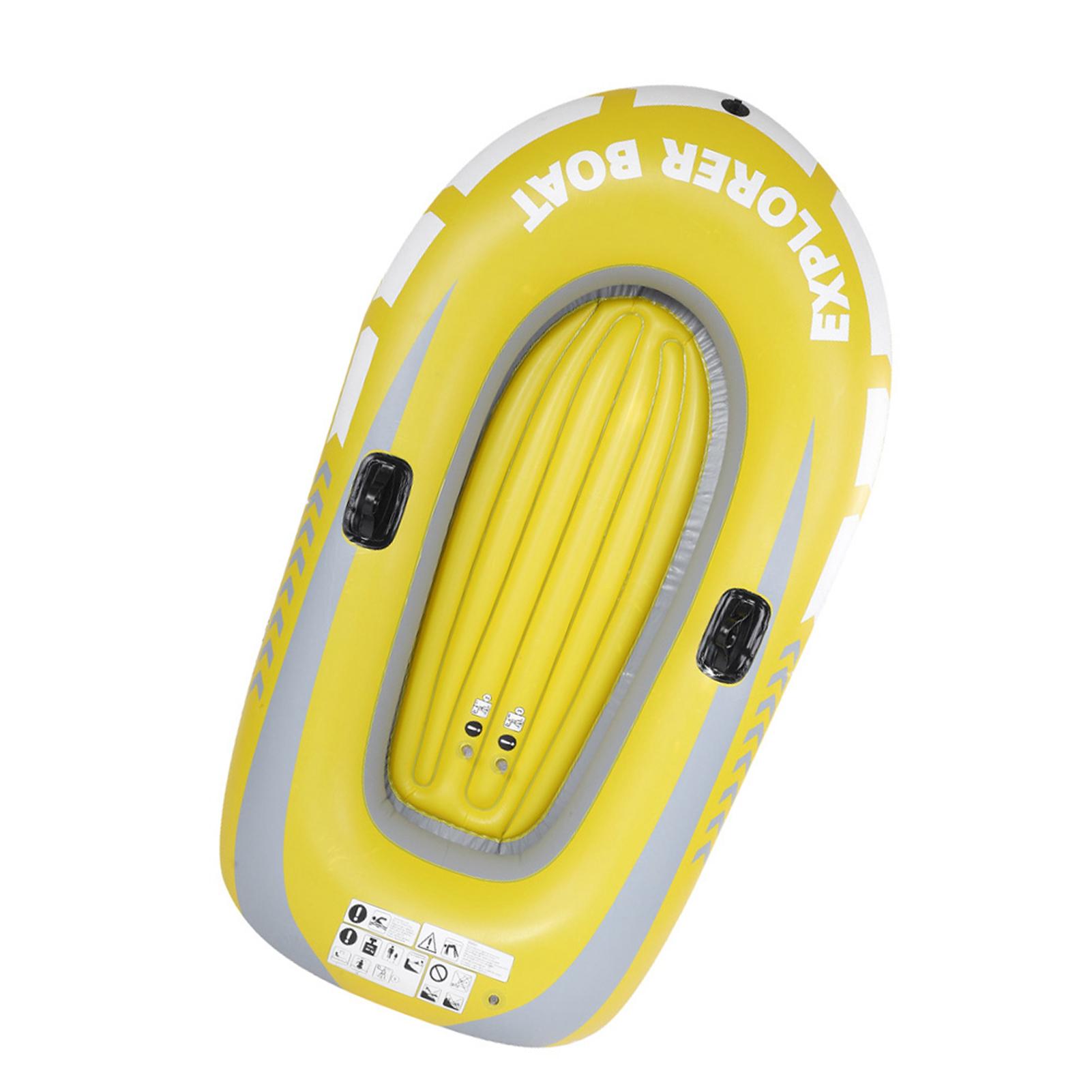 

PVC Inflatable Kayak Canoe 2 Person Rowing Air Boat Fishing Drifting Diving
