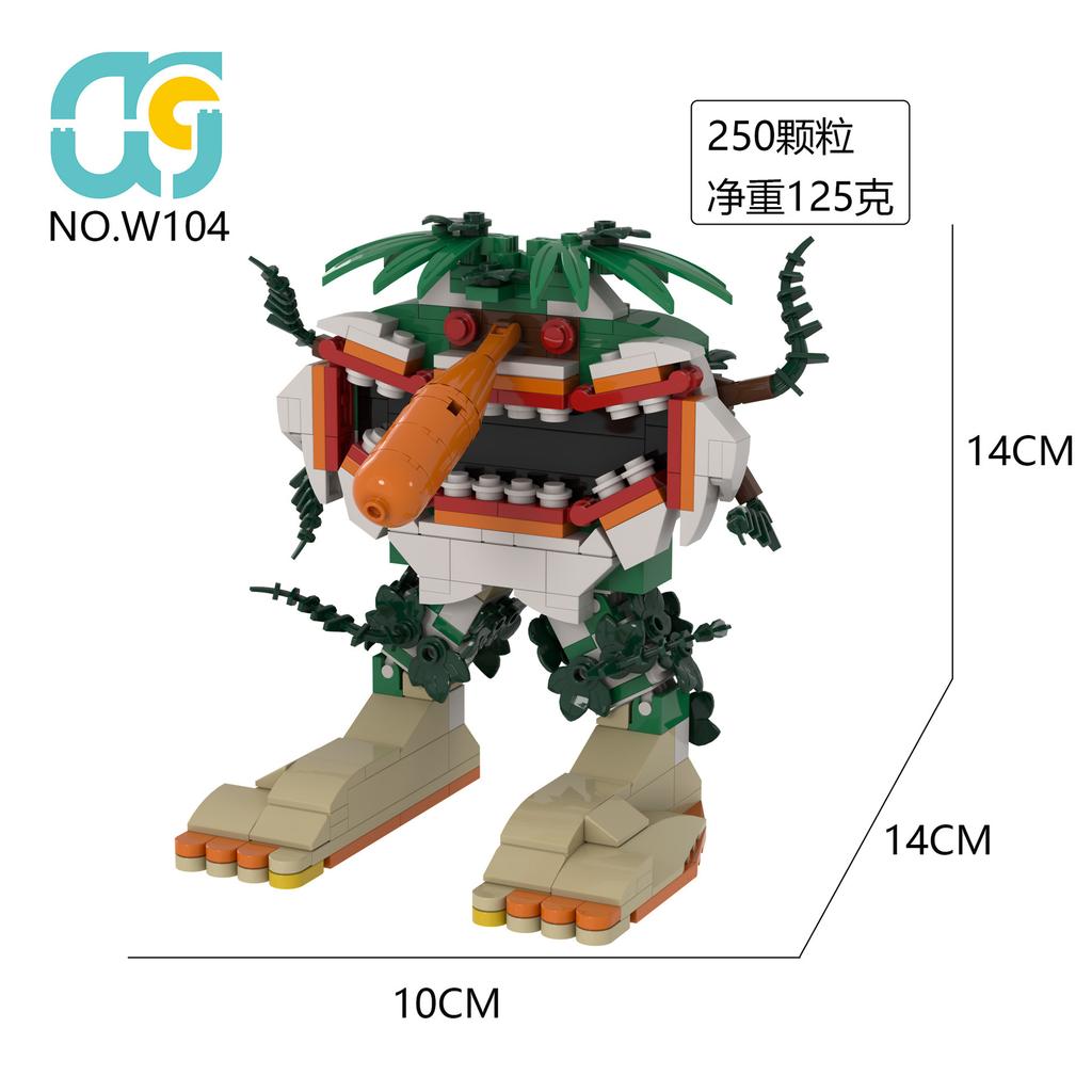Tung Tung Tung Sahur Blocks Set Toy Tung Tung Sahur Building Block Set Tralalerotralala Brick Lirili Larila Bonecaambalabu Blocks
