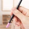 5 Pcs Cuticle File Stone Nail File Stone Cuticle Pusher Nail Art Polishing Pen Nail Grinding Pen