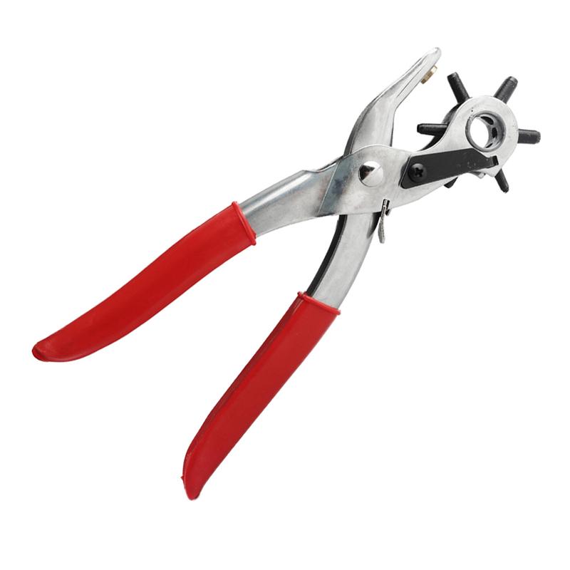 Leather Hole Punch Tool Belt Puncher Multifunctional Carbon Steel Punching Craft Tool