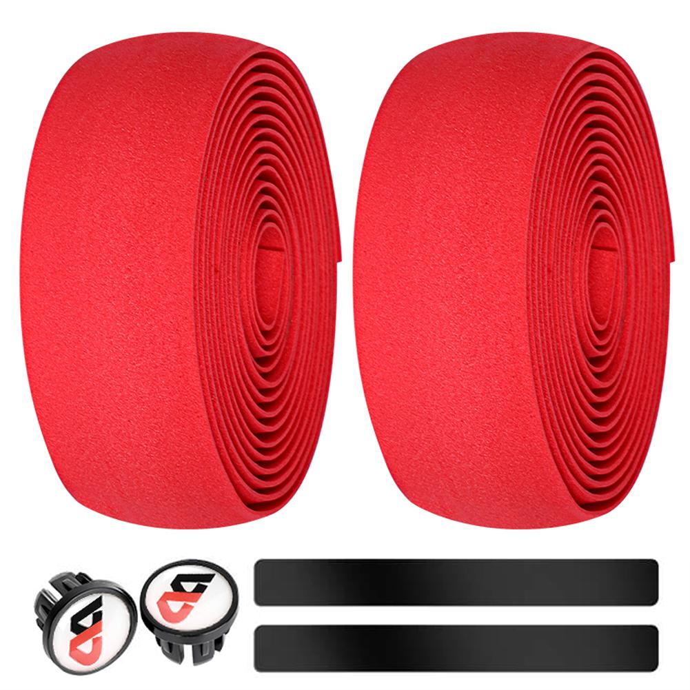 6 Stück Rennrad-Lenkerband, Fahrrad-Lenkerriemen, Klebebänder, rutschfeste Lenkerwickel, Befestigungsbänder, Lenkerbänder