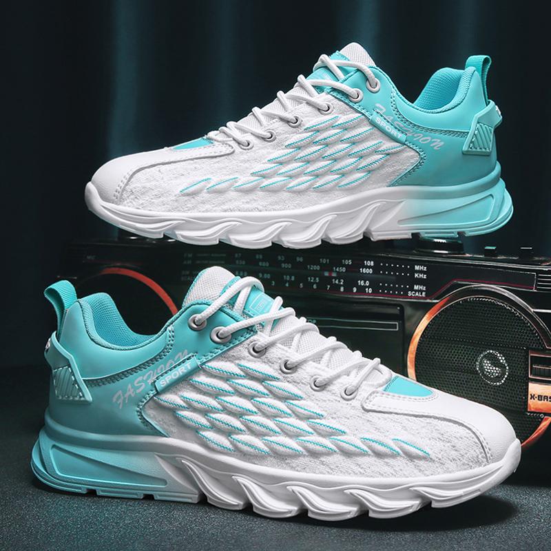 

Модная обувь PARZIVAL для мужчин, летние кроссовки, спортивная обувь для бега, дышащая трикотажная обувь для ходьбы, повседневная обувь для спортзала, мужские кроссовки 44