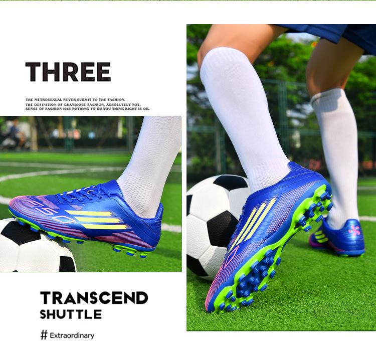 Cross-border F50 Kids' Outdoor Soccer Cleats for Artificial Turf – Professional Youth Training Shoes