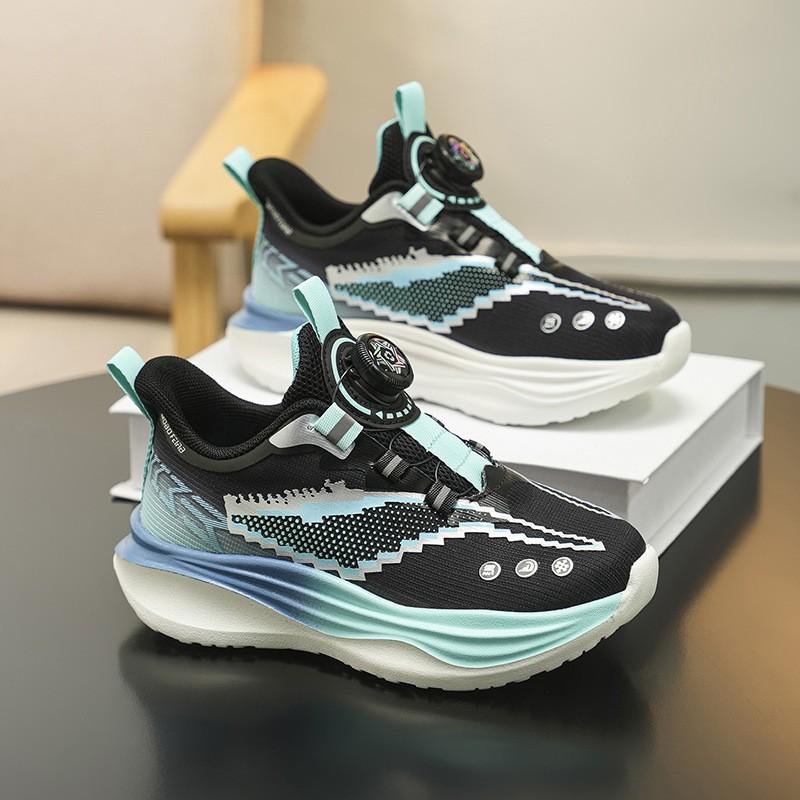 Kids Running Shoes Breathable Lightweight Non Slip Casual Sneakers Boys Girls