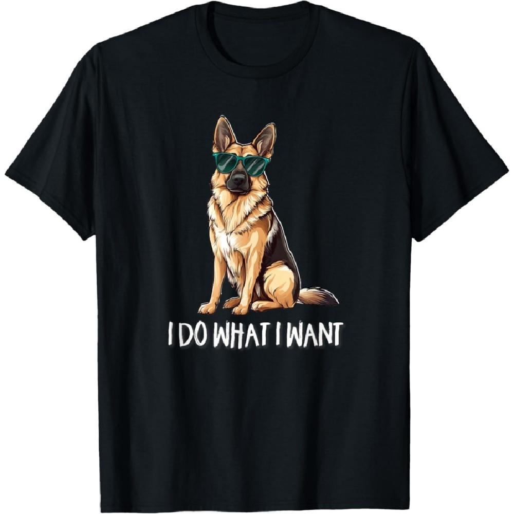 

Cute Do What I Want German Shepherd Lover T-Shirt XXXXXL чёрный