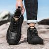 39-48 Men's Casual Shoes Breathable Mesh Casual Sneakers Boots for Men Mens Leather Boots Men's Genuine Leather Moccasins