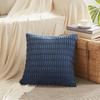 2 pieces/set Velvet Texture Corduroy Pillowcase Soft Ribbed Velvet Cover Throw Pillow  Living Room