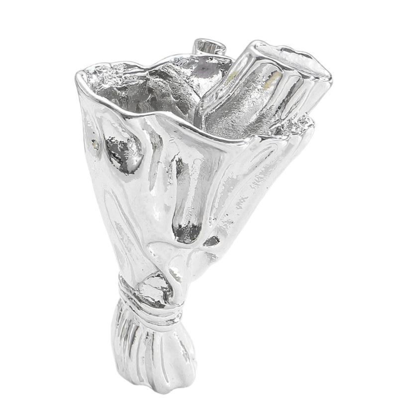 

Creative Floral Design Brooch with Changeable Blooms Decorative Wedding Clothes Clip Fashionable Decoration 1