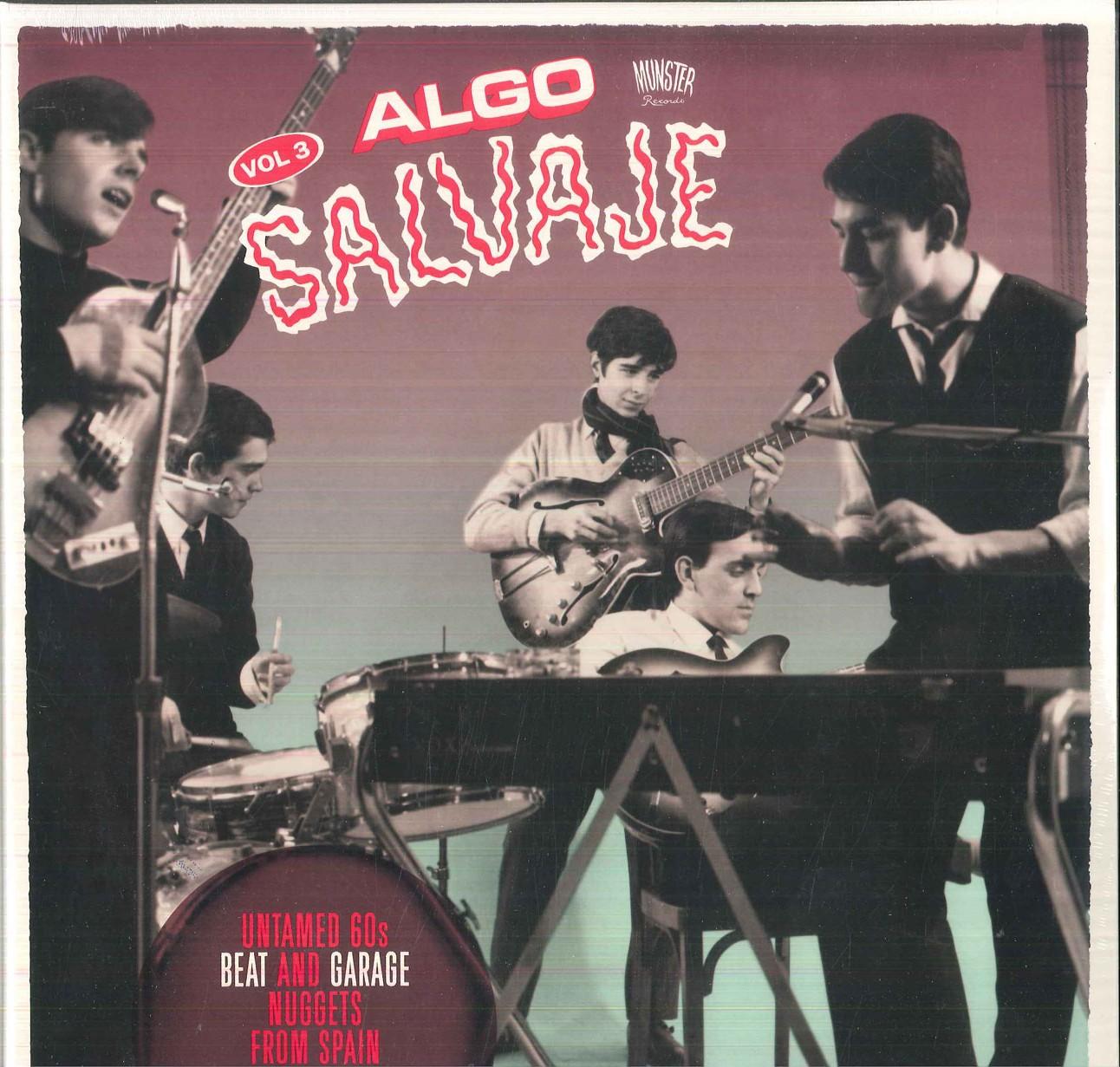 

LP Record VARIOUS Algo Salvaje Untamed 60s Beat And MR400 MUNSTER 2022 Spain Rock