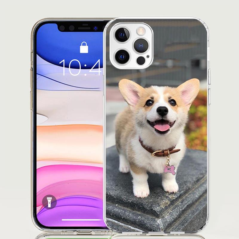 Cute Lovely Corgi Dogs Phone Case For iPhone 17 Air 16 15 Plus 11 14 Pro Max 13 Mini 12 7 8 + SE Pattern Art Customized Cover 17