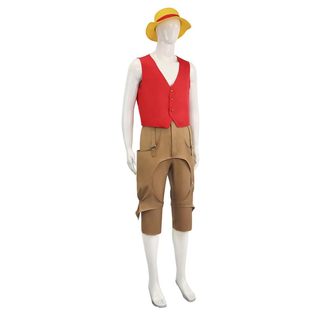 One Piece Live Action Season 2 Cosplay Costume, Luffy Zoro Full Set Halloween Outfit