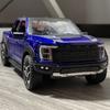 1:20 Ford Raptor F150 Pickup Truck Toy Car Model With Sound Light Doors Opened Alloy Diecast Model Vehicle Collection Toy Friend
