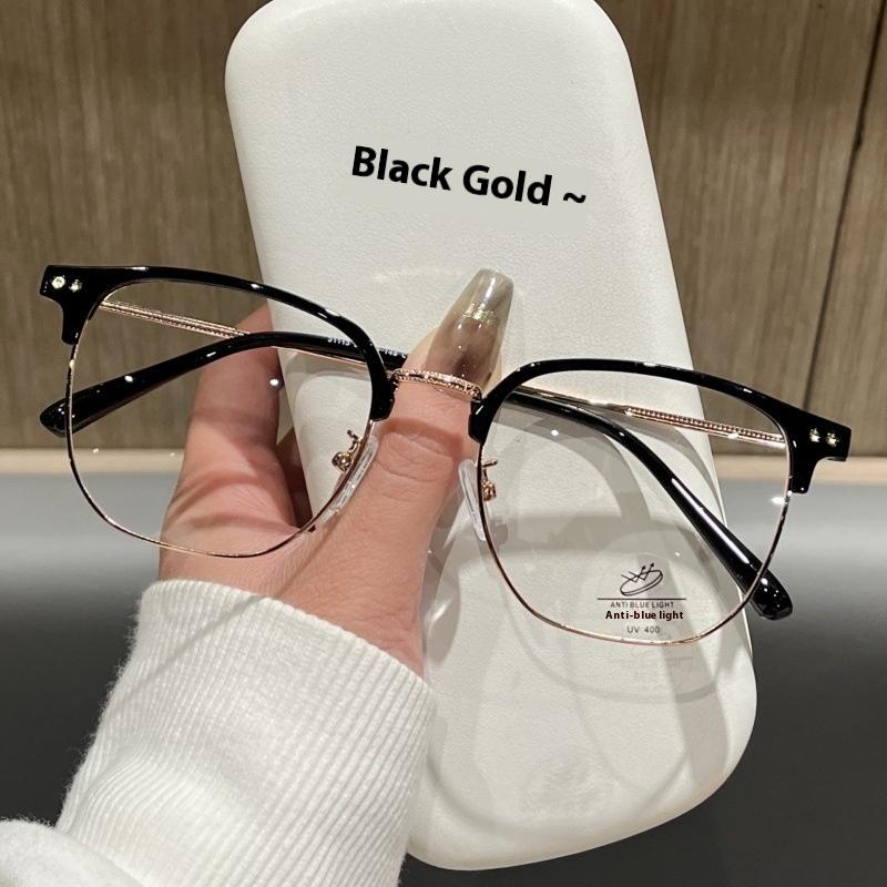 

Очки для близорукости Защита от излучения Синий свет Металлическая оправа -3.0