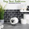 Sheep-Shaped Toilet Paper Holder in Sustainable PLA - Humorous and Eco-Friendly Decor